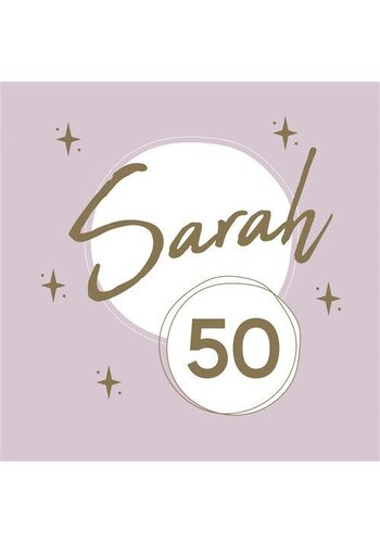 Sarah 50 Servetten 