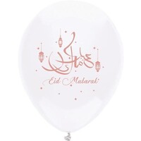 Ballonnen "Eid Mubarak" Rose Goud