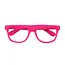 Party Bril Neon Roze