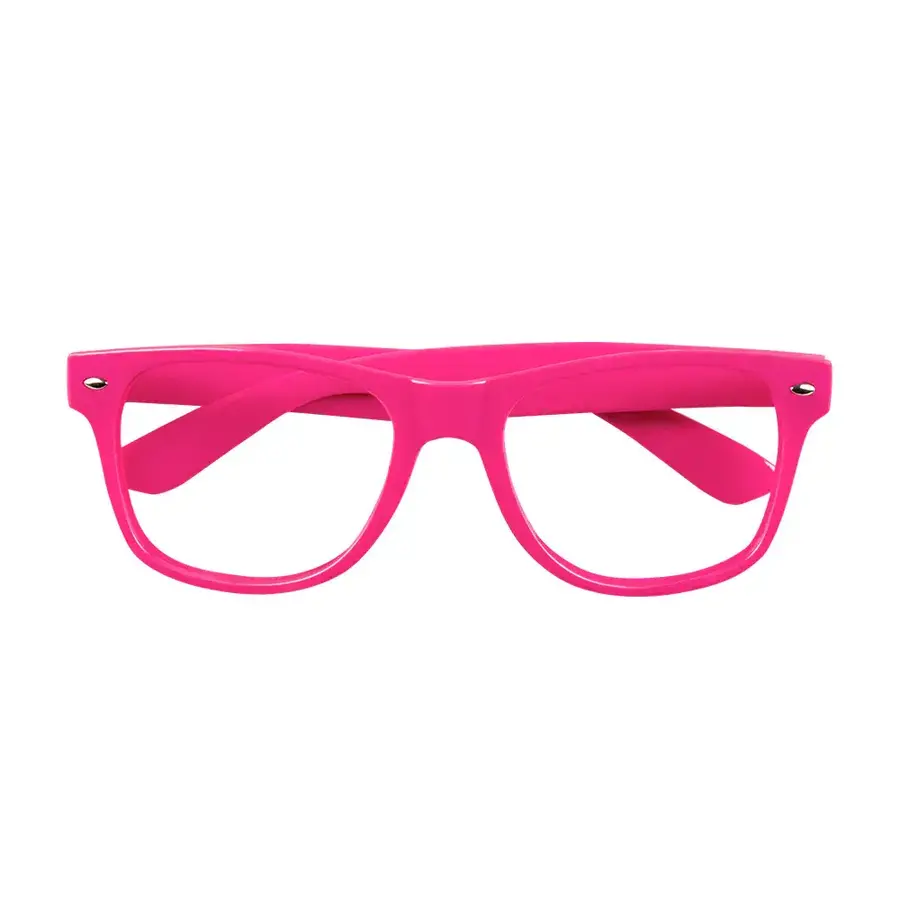 Party Bril Neon Roze-3