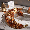 Ginger Ray Serveer Bord - Halve Maan - Moon and Star Shaped - Gold