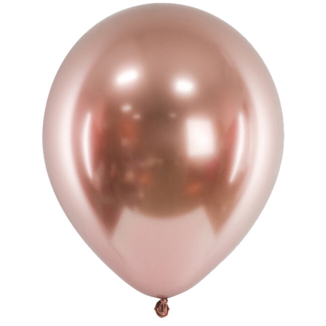 Helium Ballon Rosé Gold Chrome (28cm)