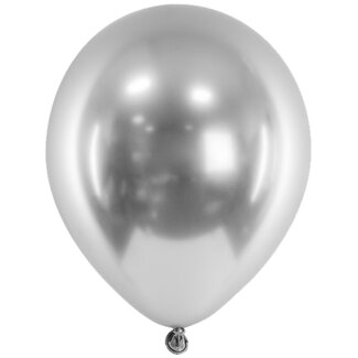 Sempertex Helium Ballon Silver Chrome (28cm)