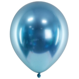 Sempertex Helium Ballon Blue Chrome (28cm)