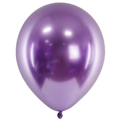 Heliumballon Purple Chrome (28cm) 