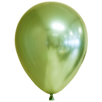 Heliumballon Lime Groen Chrome (28cm)