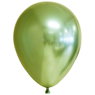 Globos Helium Ballon Lime Groen Chrome (28cm)