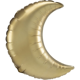 Anagram Folieballon Halve Maan - Goud - 50 x 55 cm