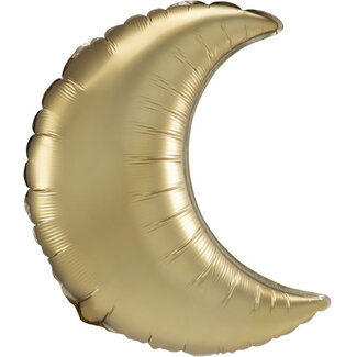 Anagram Folieballon Halve Maan - Goud - 63 x 73 cm