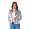 Suitmeister Suitmeister Women's Blazer - Sequins Silver