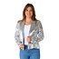 Suitmeister Women's Blazer - Sequins Silver