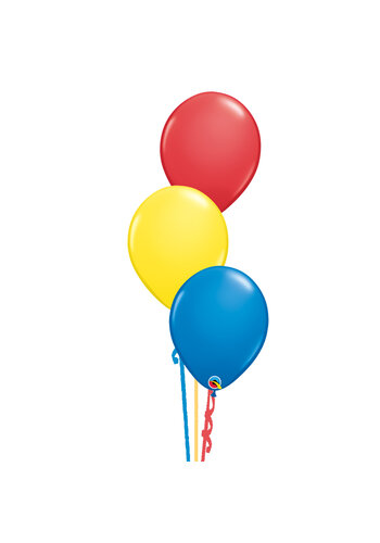 Tafeldecoratie Primair - 3 Heliumballonnen 
