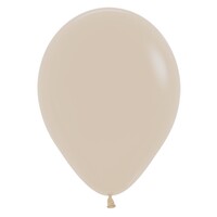 Helium Ballon White Sand (28cm)