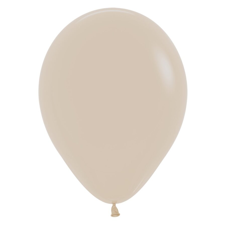 Helium Ballon White Sand (28cm)-1