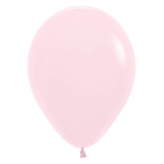 Sempertex Helium Ballon Pastel Matte Pink (28cm)