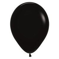 Helium Ballon Zwart (28cm)