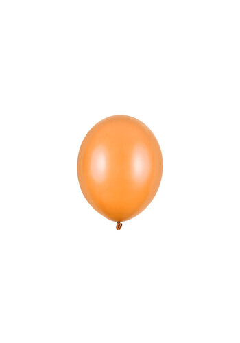 100 Ballonnen Metallic Mandarin Orange - 12 cm 