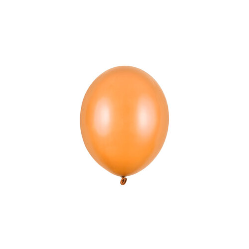 100 Ballonnen Metallic Mandarin Orange - 12 cm 