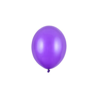 Strong Balloons 100 Ballonnen Metallic Paars - 12 cm