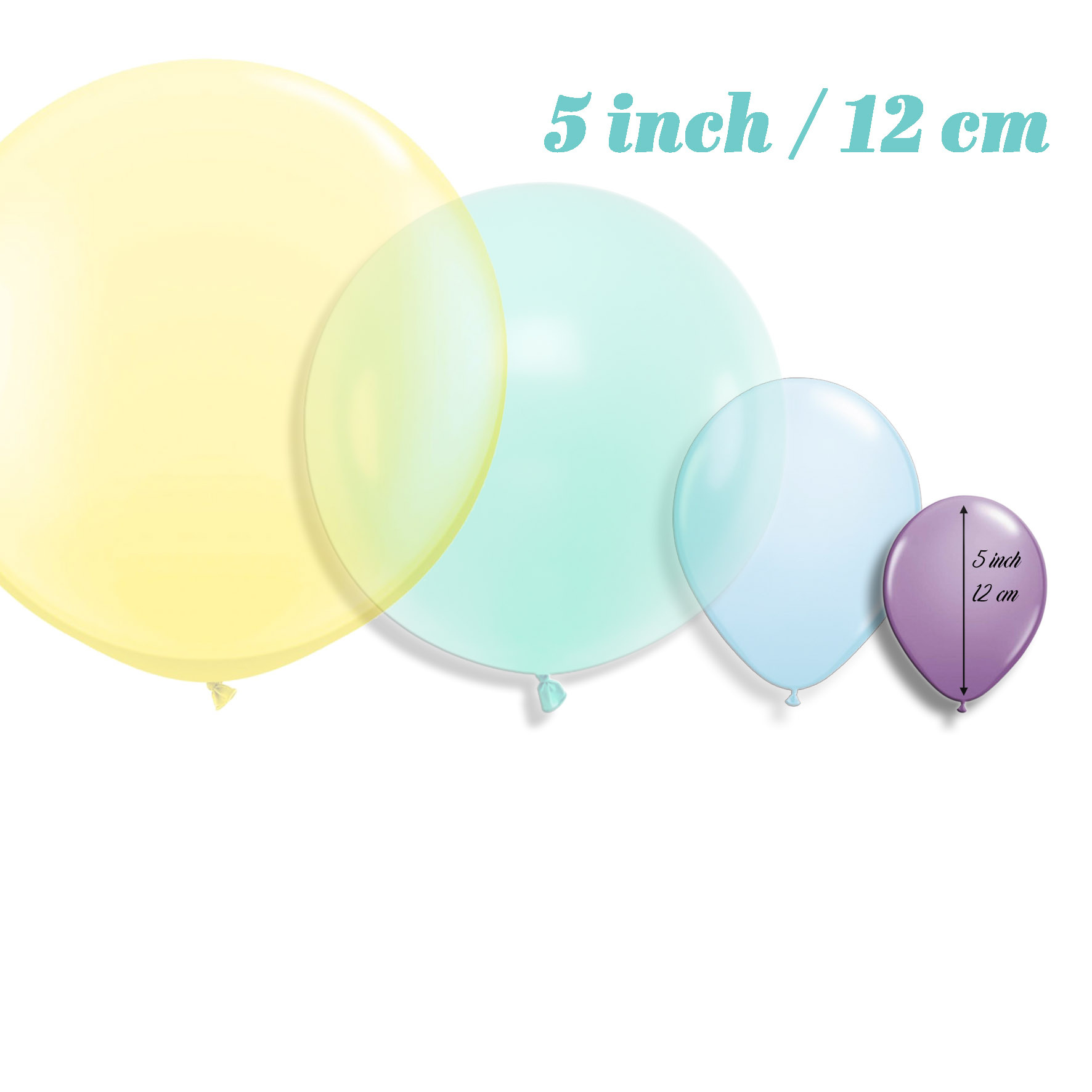 Metallic 12 cm (5inch)