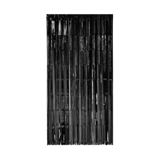 PartyPal Deurgordijn Zwart - 2,5(H)x1(B)cm