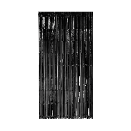 Deurgordijn Zwart - 2(H)x1(B)cm 
