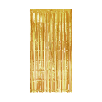 PartyPal Deurgordijn Goud - 2,5(H)x1(B)mtr