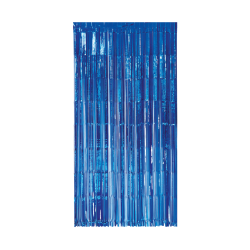 Deurgordijn Blauw - 2(H)x1(B)mtr 