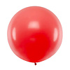 Strong Balloons Mega Ballon Pastel Poppy Red - 1mtr - 1 stuk