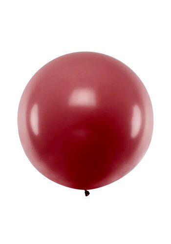 Mega Ballon Pastel Prune - 1 mtr - 1 stuk 