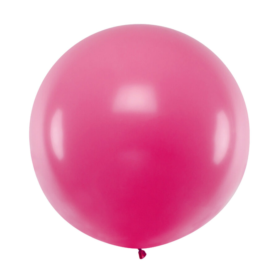 Mega Ballon Hot Pink - 1 mtr-2
