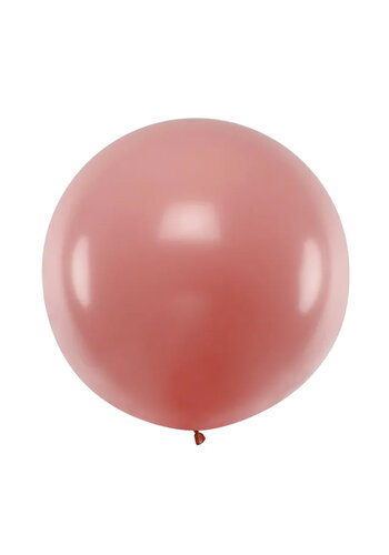 Mega Ballon Pastel Wild Rose - 1 mtr - 1 stuk 