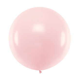 Strong Balloons Mega Ballon Pastel Soft Pink - 1 mtr - 1 stuk