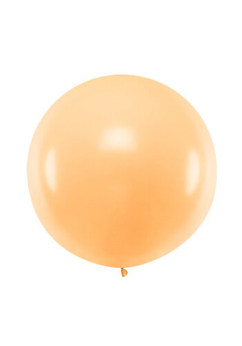 Mega Ballon Pastel Licht Peach - 1 mtr - 1 stuk 