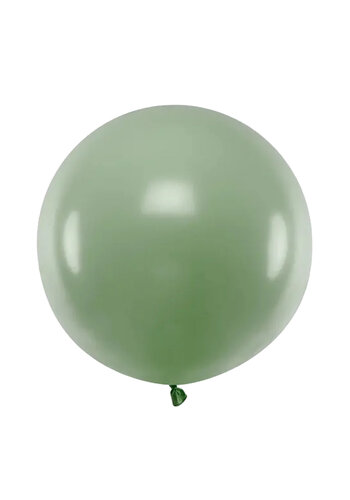 Mega Ballon Pastel Rosemary Green - 1 mtr - 1 stuk 