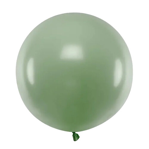Mega Ballon Pastel Rosemary Green - 1 mtr - 1 stuk 