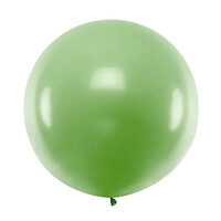 Mega Ballon Pastel Green - 1 mtr - 1 stuk