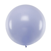 Mega Ballon Pastel Light Lilac - 1 mtr - 1 stuk