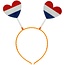 Folat Tiara - Rood/Wit/Blauw - Hartjes