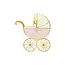 Servetten - Baby Stroller - Pink - 20 stuks - 14 x 15 cm