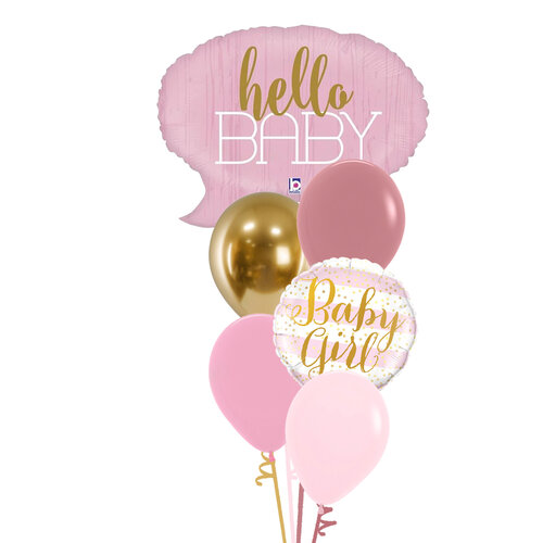 Hello Baby Girl Set 