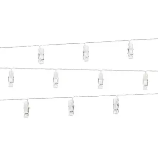 PartyDeco LED Photo Clips Lights - Clear