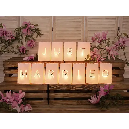 Just Married - Candles Bags 