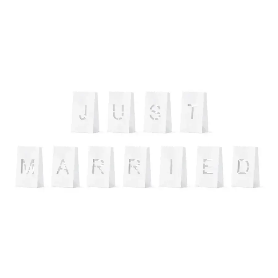 Just Married - Candles Bags-2