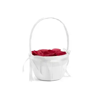 PartyDeco Wedding Basket for rose petals