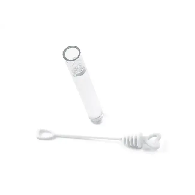 Soap Bubbles Heart - White