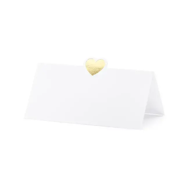 Naam Kaartjes Hartje Goud