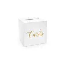 thumb-Wedding Card Box - Gold-2