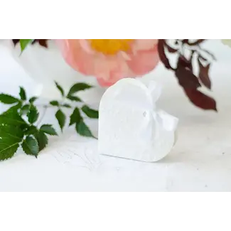 PartyDeco Boxes Heart - White