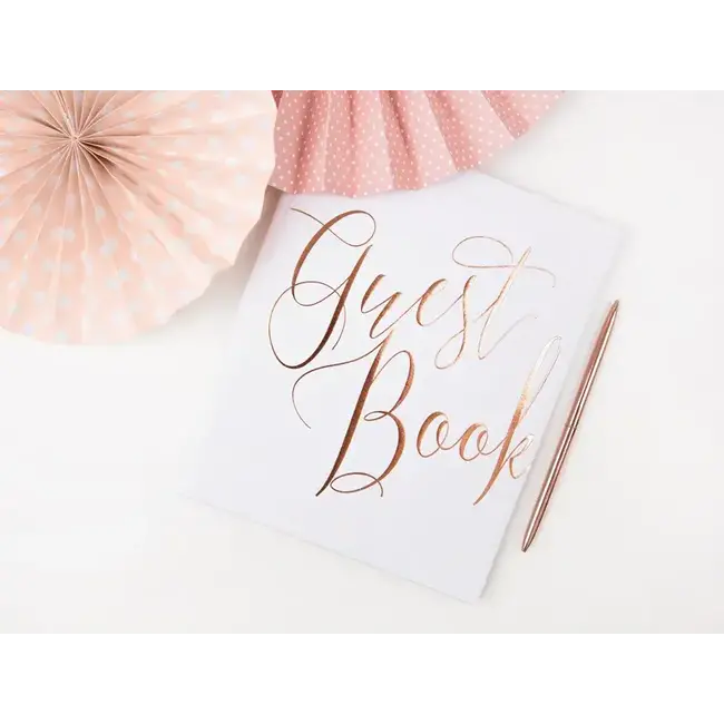 Guest Book - Rosé Gold